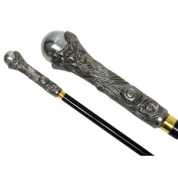 " Merlin " Walking cane with Hidden Sword 35" Overall